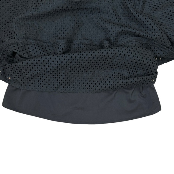 Banana Republic Womens Off The Shoulder Ruffle Blouse S Black Eyelet Feminine - Picture 10 of 14